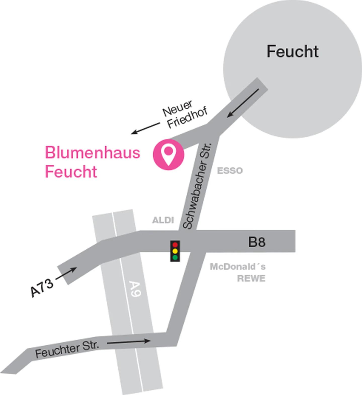 Blumenhaus Feucht Home Anfahrtsplan Kontakt